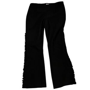 cinq a sept Black Trousers with Clean Waistband